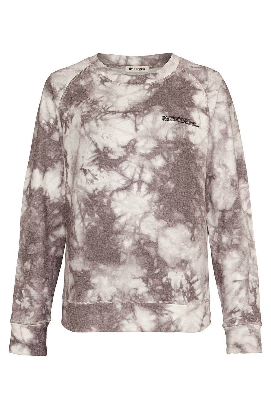 Liv Bergen Sweater In Batik Charcoal