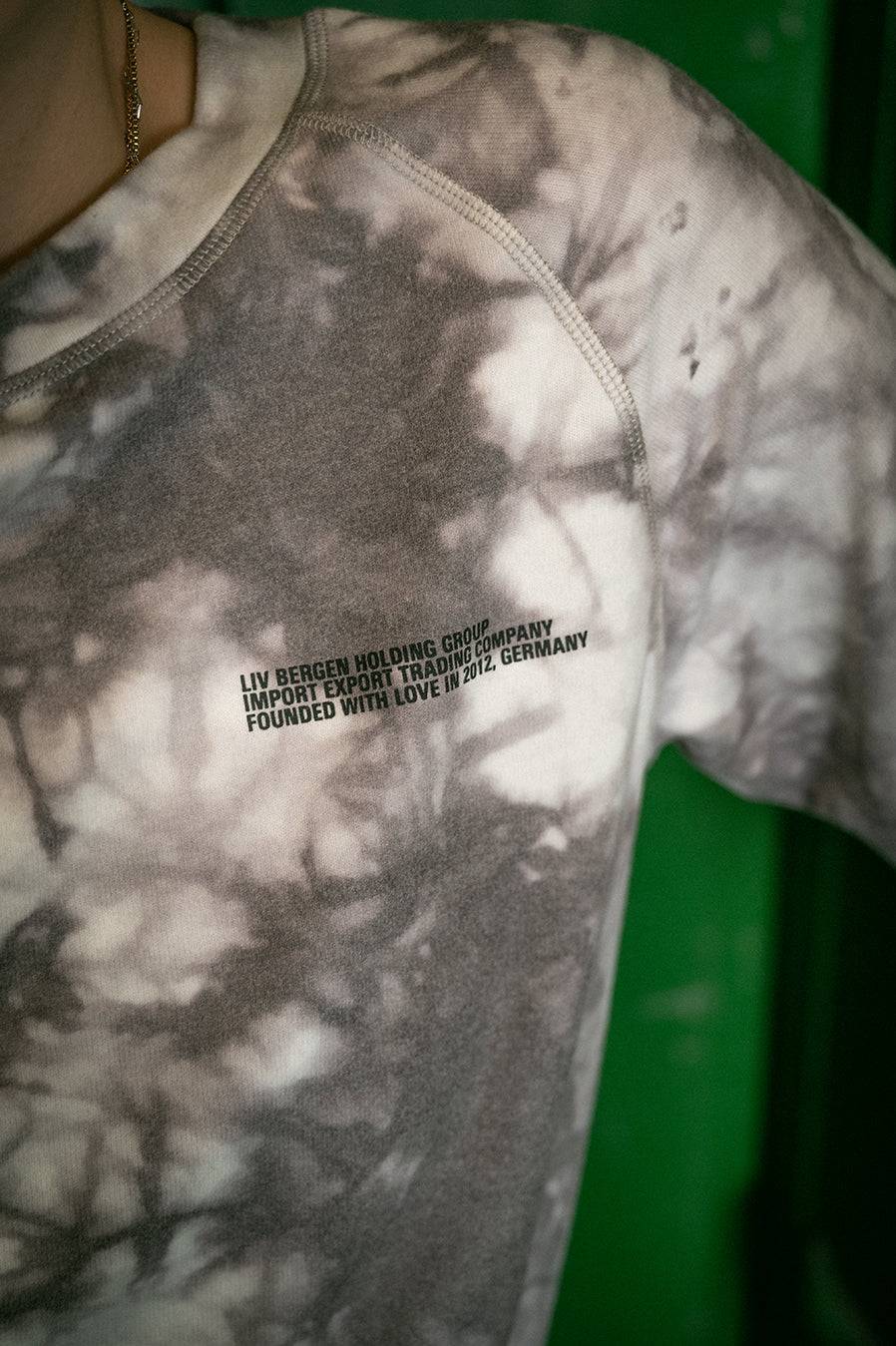 Liv Bergen Sweater In Batik Charcoal