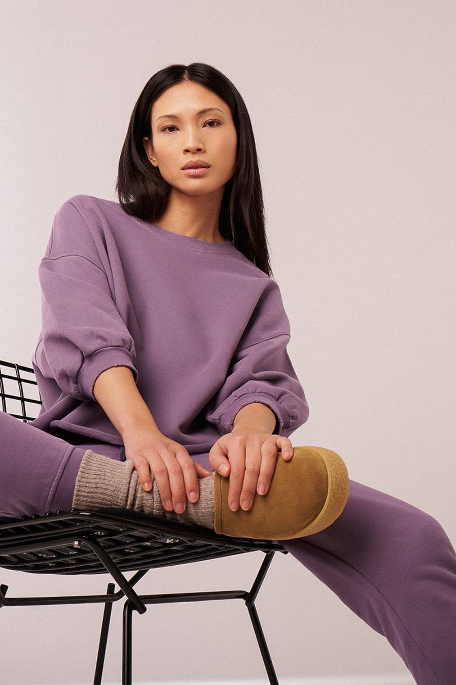 Liv Bergen Sweater Manama Organic In Camel