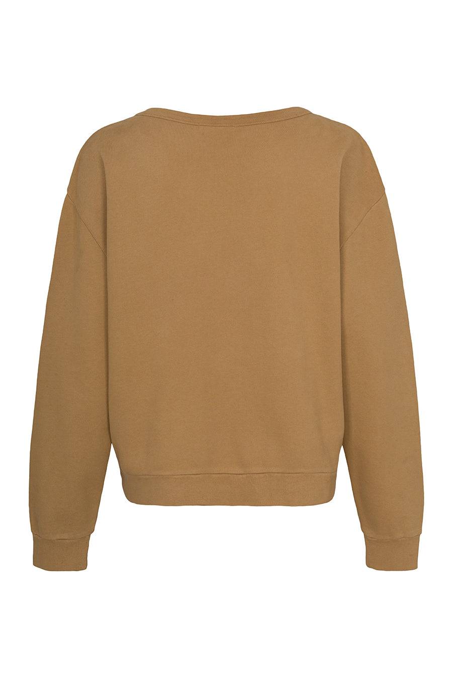 Liv Bergen Sweater Organic In Camel