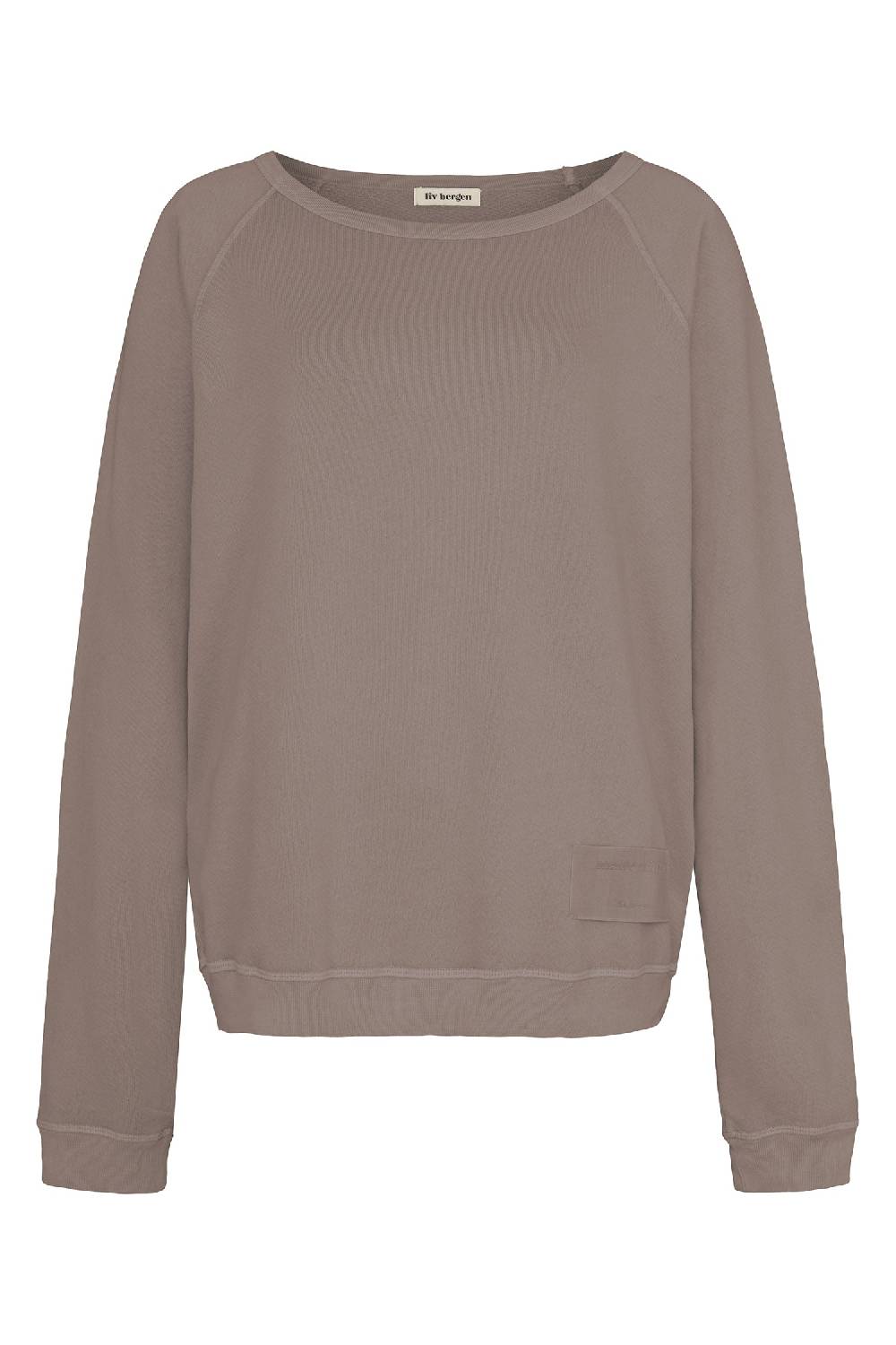 Liv Bergen Sweater Organic in walnut