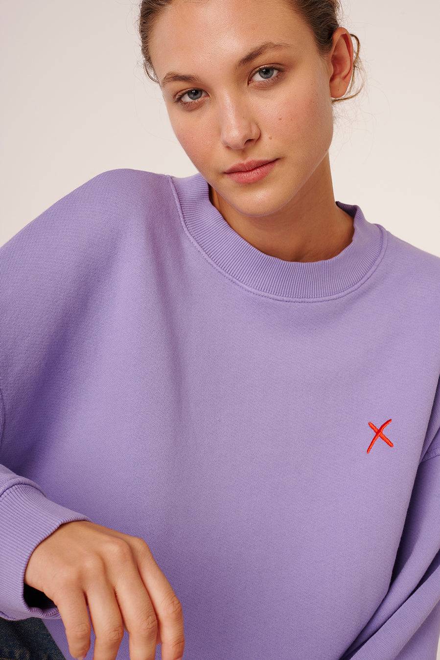 Liv Bergen Sweater RIVA In Amethyst