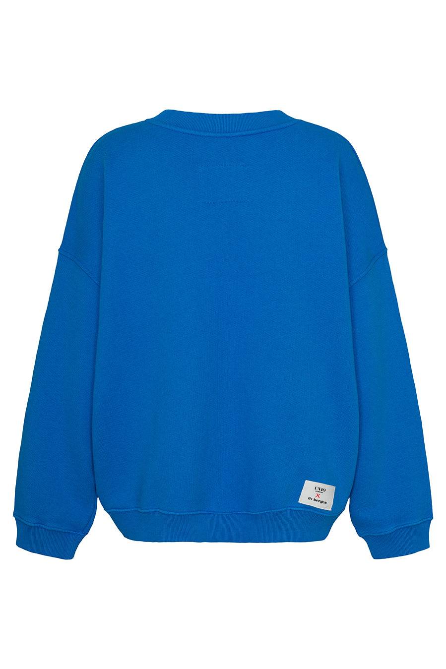 Liv Bergen Sweater RIVA In Fresh Blue