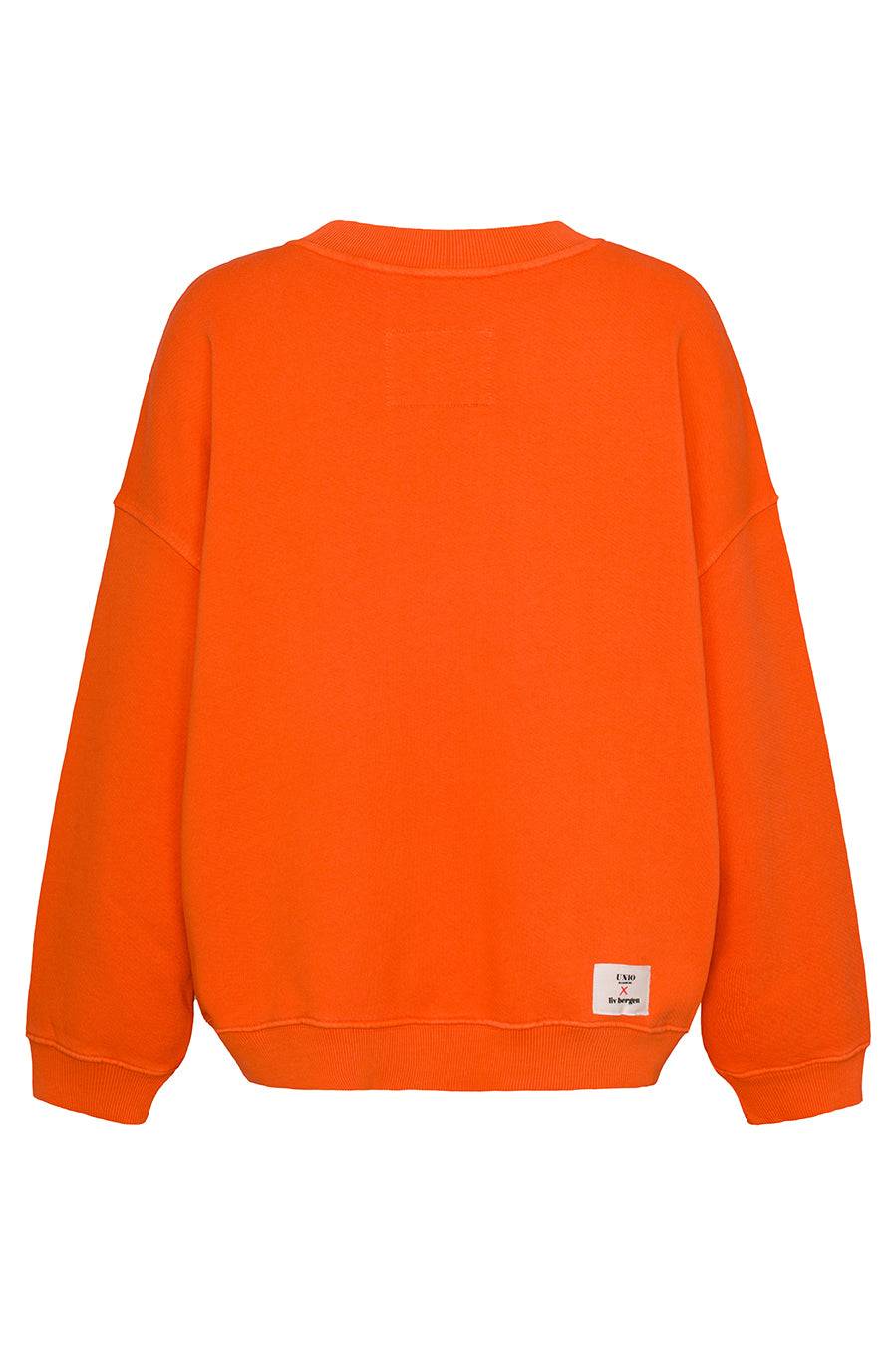 Liv Bergen Sweater RIVA In Strong Orange