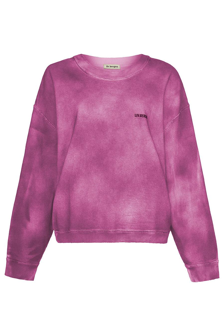 Liv Bergen Sweater Spray In Pink