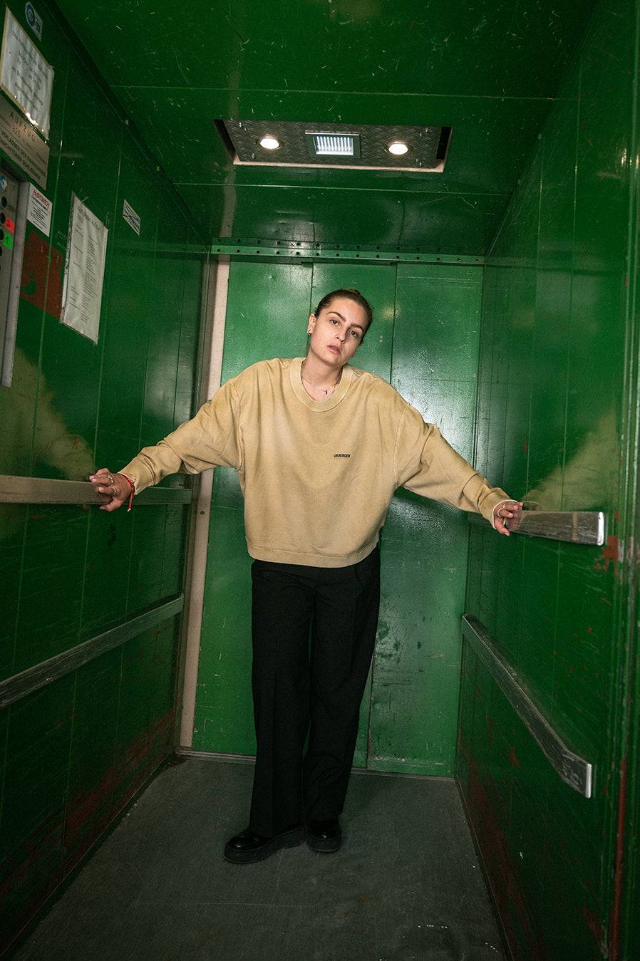 Liv Bergen Sweater Spray In Pink