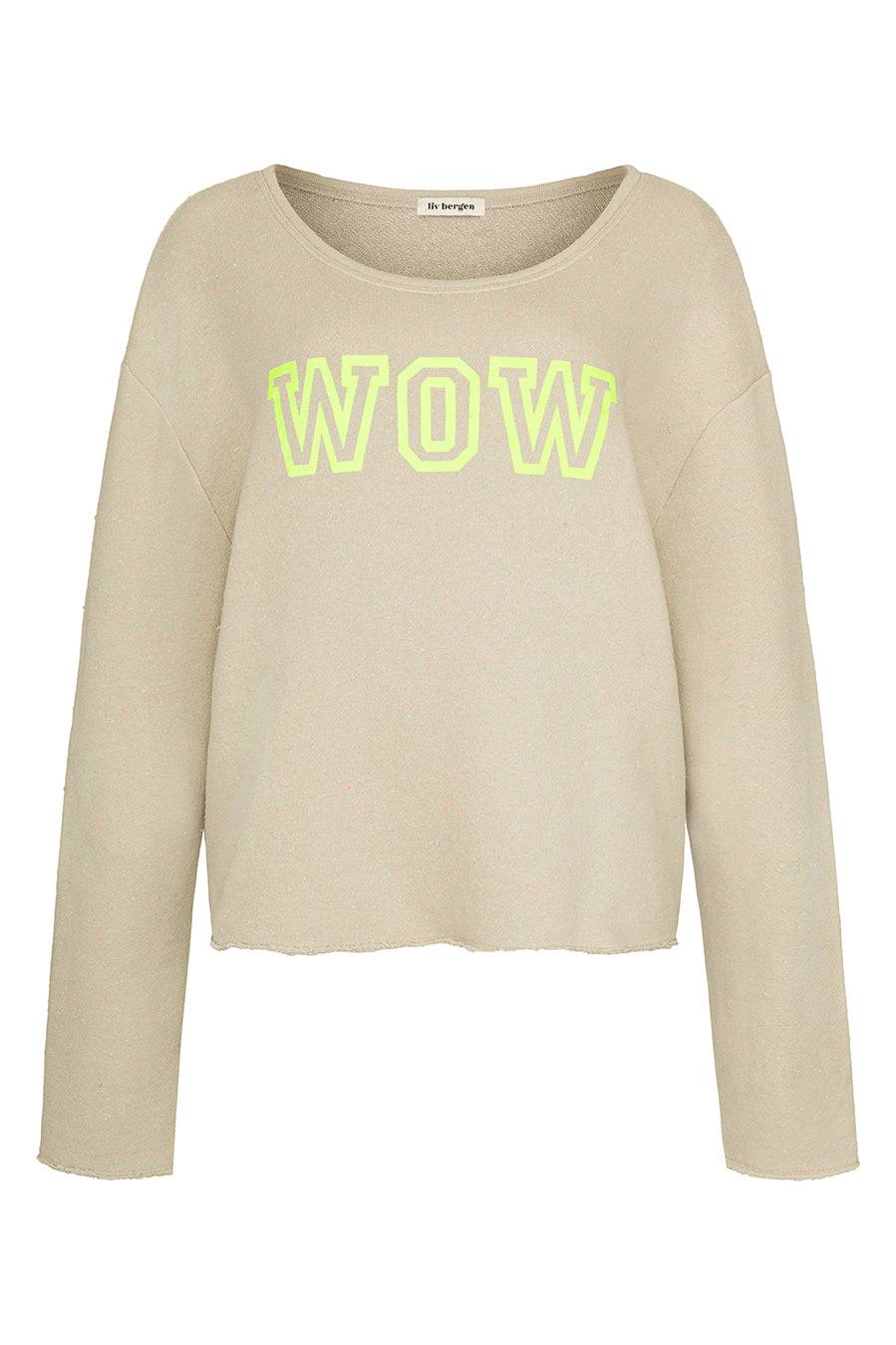 Liv Bergen Sweater WOW in sand