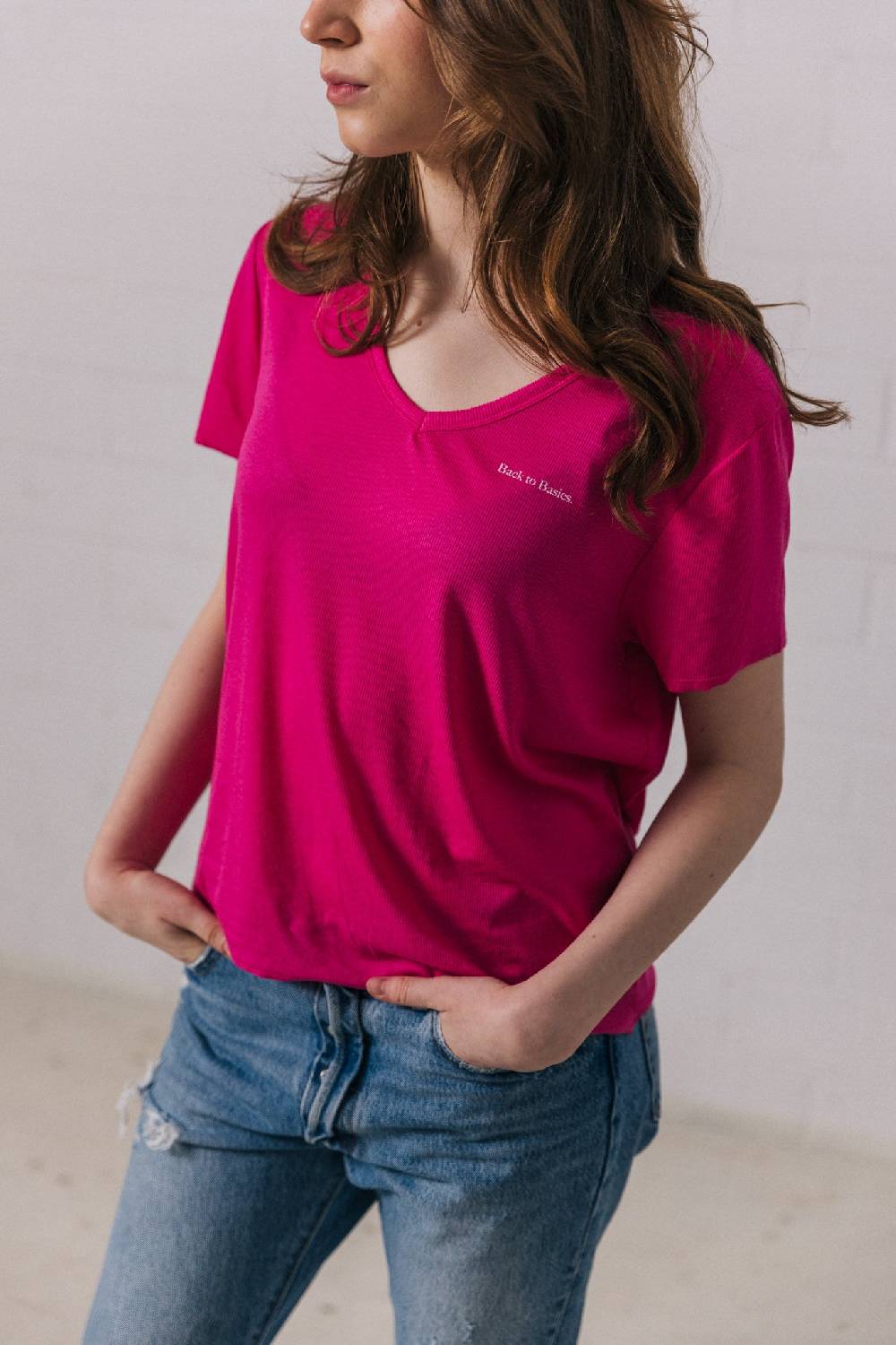 Liv Bergen T-Shirt Basics In Falcon