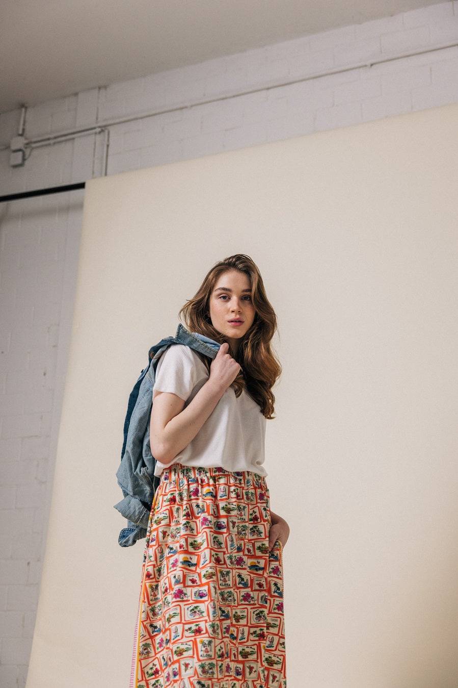 Liv Bergen T-Shirt Basics In Optic White