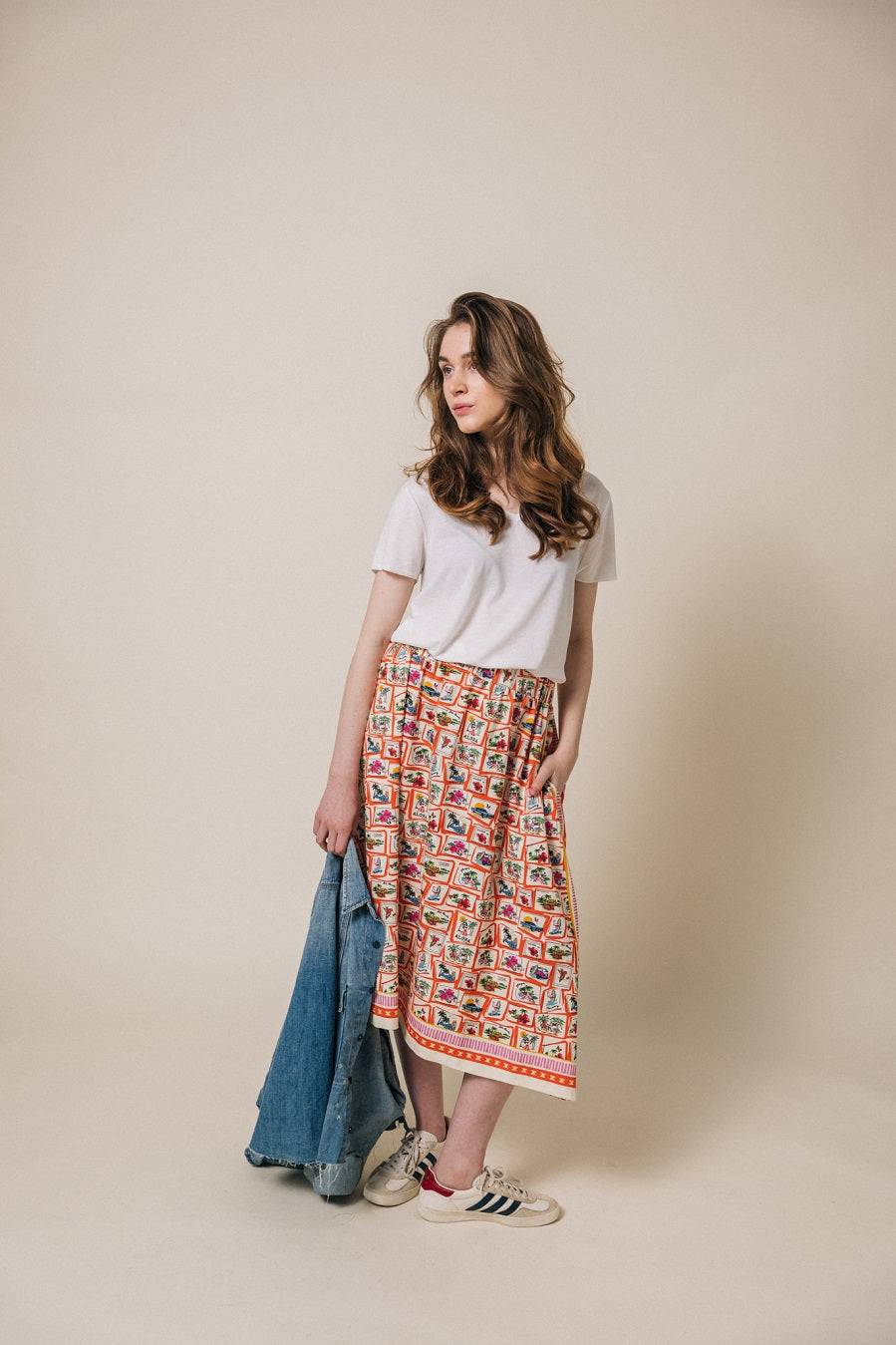 Liv Bergen T-Shirt Basics In Optic White