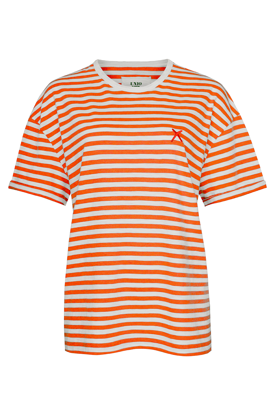Liv Bergen T-Shirt Miami In Strong Orange