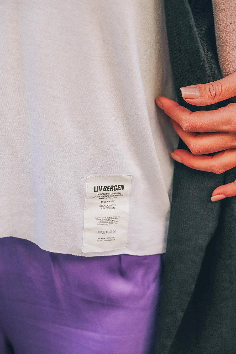 Liv Bergen T-Shirt Vulcano In Neon Pink