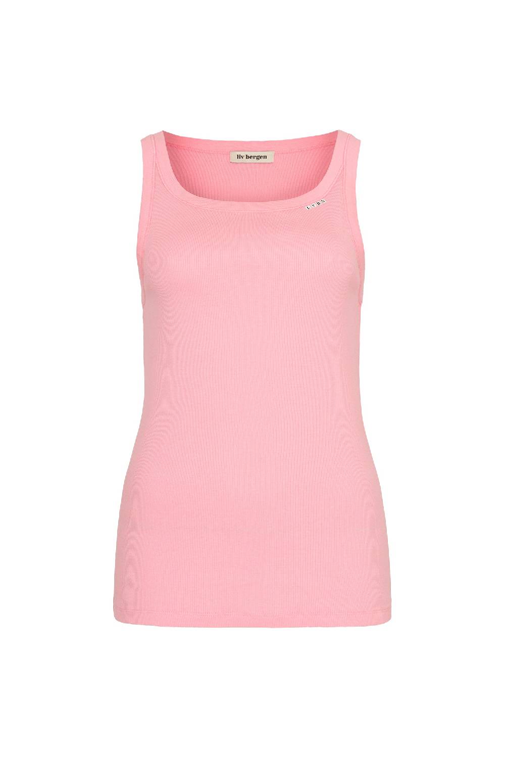 Liv Bergen Top Basic In Rose