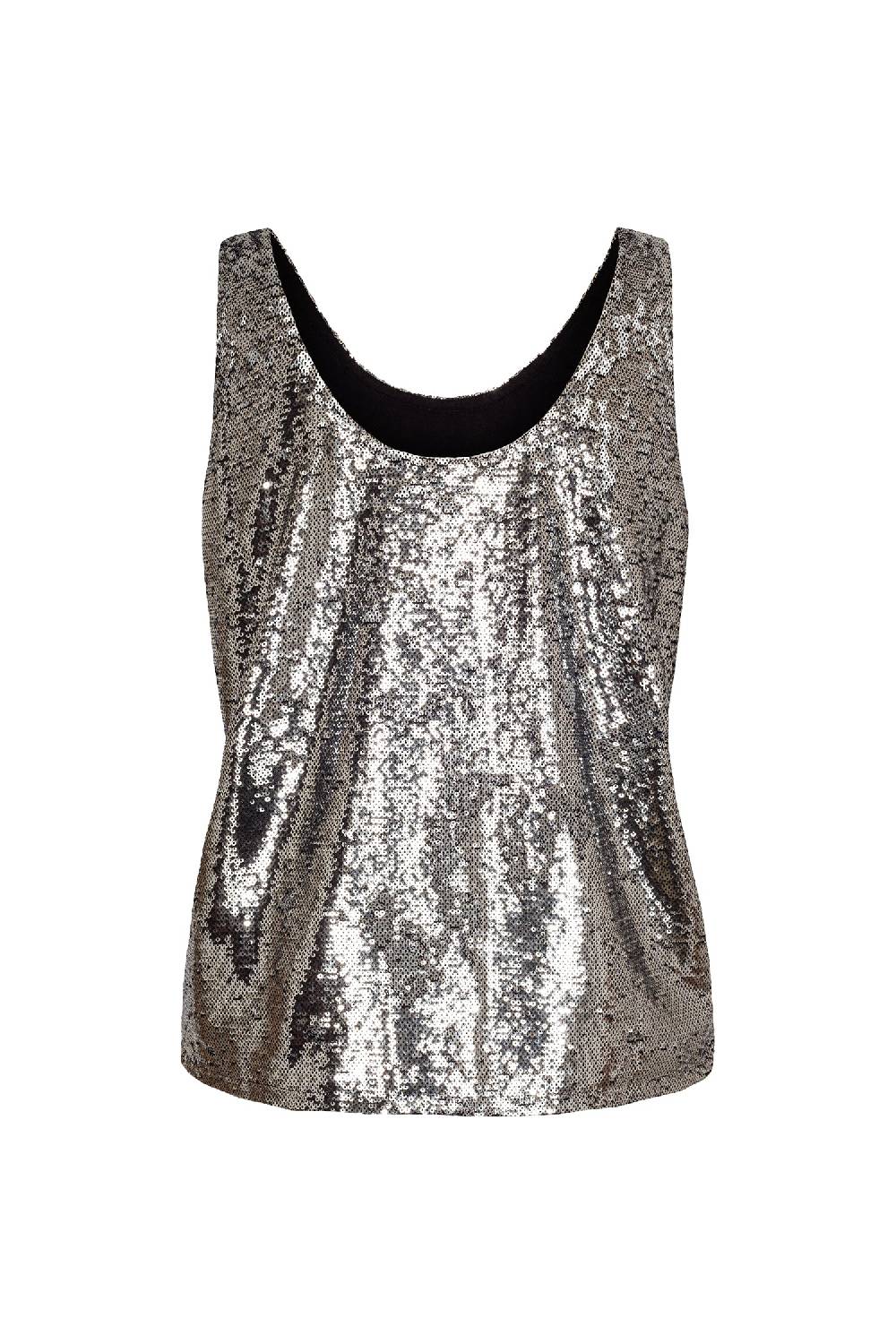 Liv Bergen Top Palms In Black