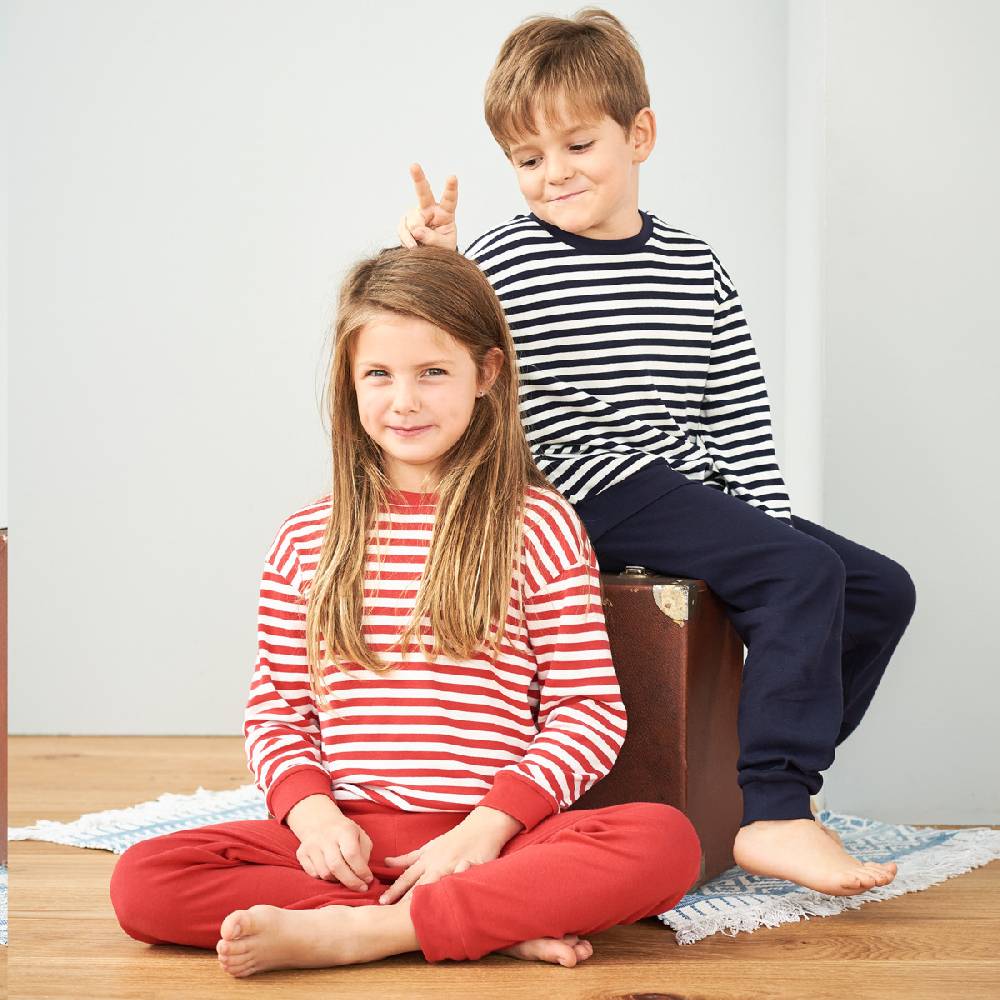 LIVING CRAFTS ELEPHANT - Kinderschlafanzug - Navy/White