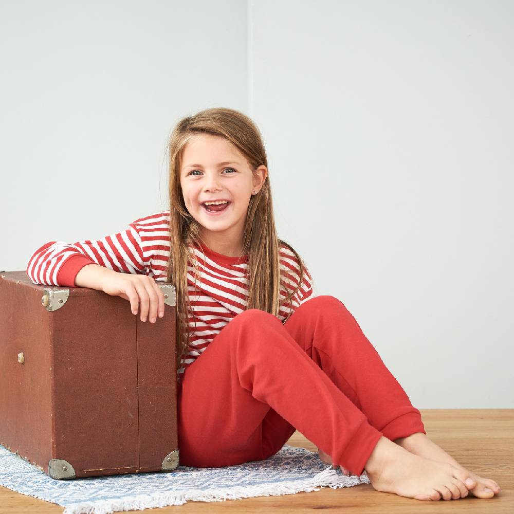 LIVING CRAFTS ELEPHANT - Kinderschlafanzug - Poppy/White