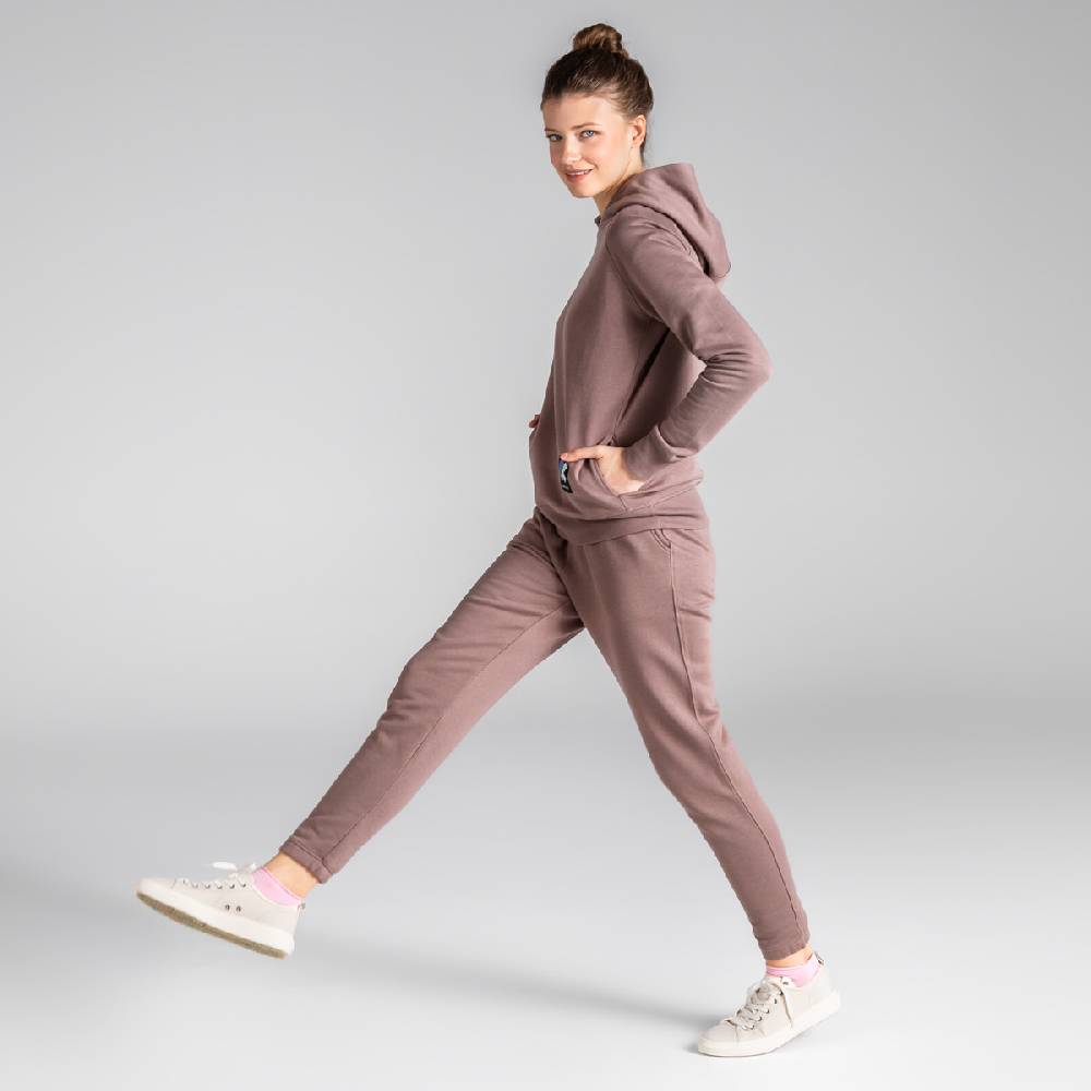 LIVING CRAFTS AHNOA - Sweat Pants - Mauve