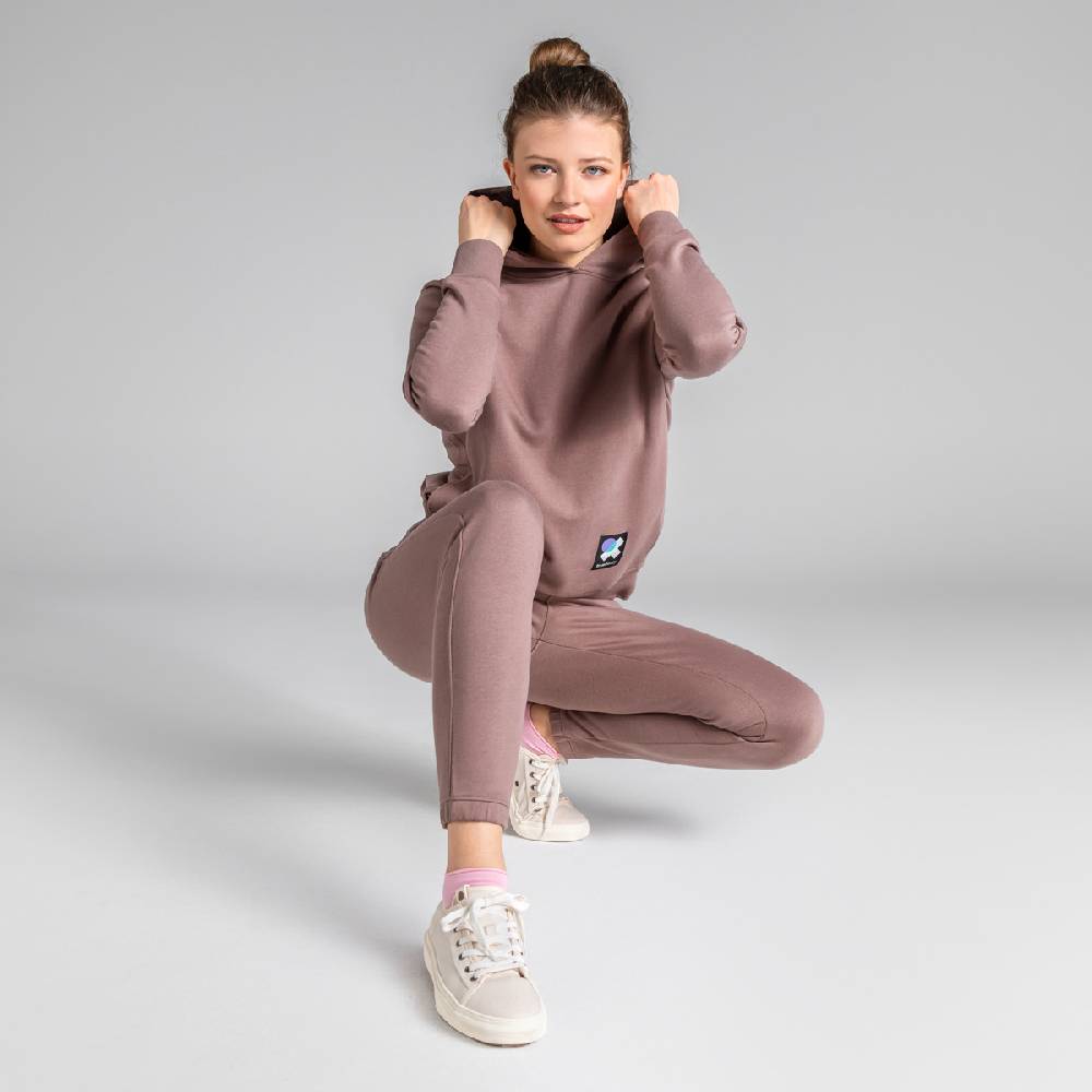 LIVING CRAFTS AHNOA - Sweat Pants - Mauve