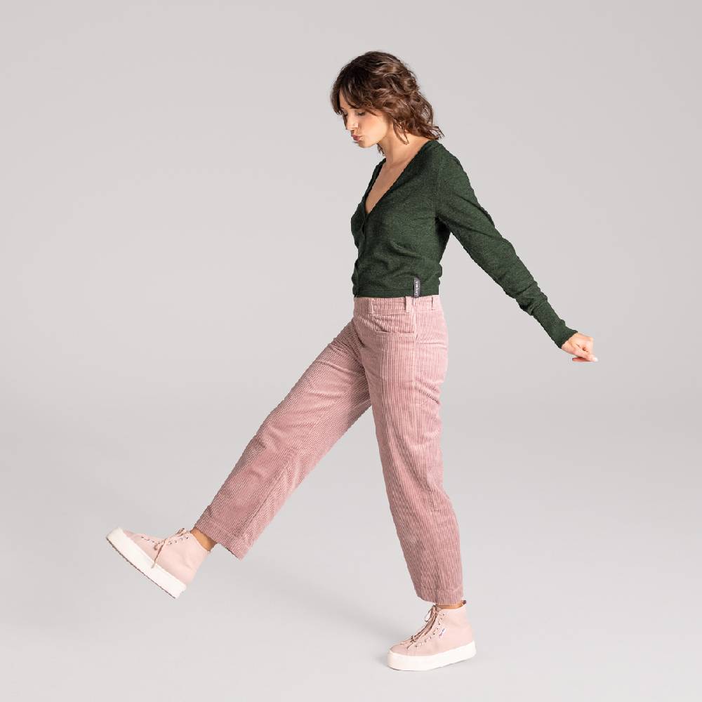 LIVING CRAFTS ALIZEE - Strickjacke - Forest Green