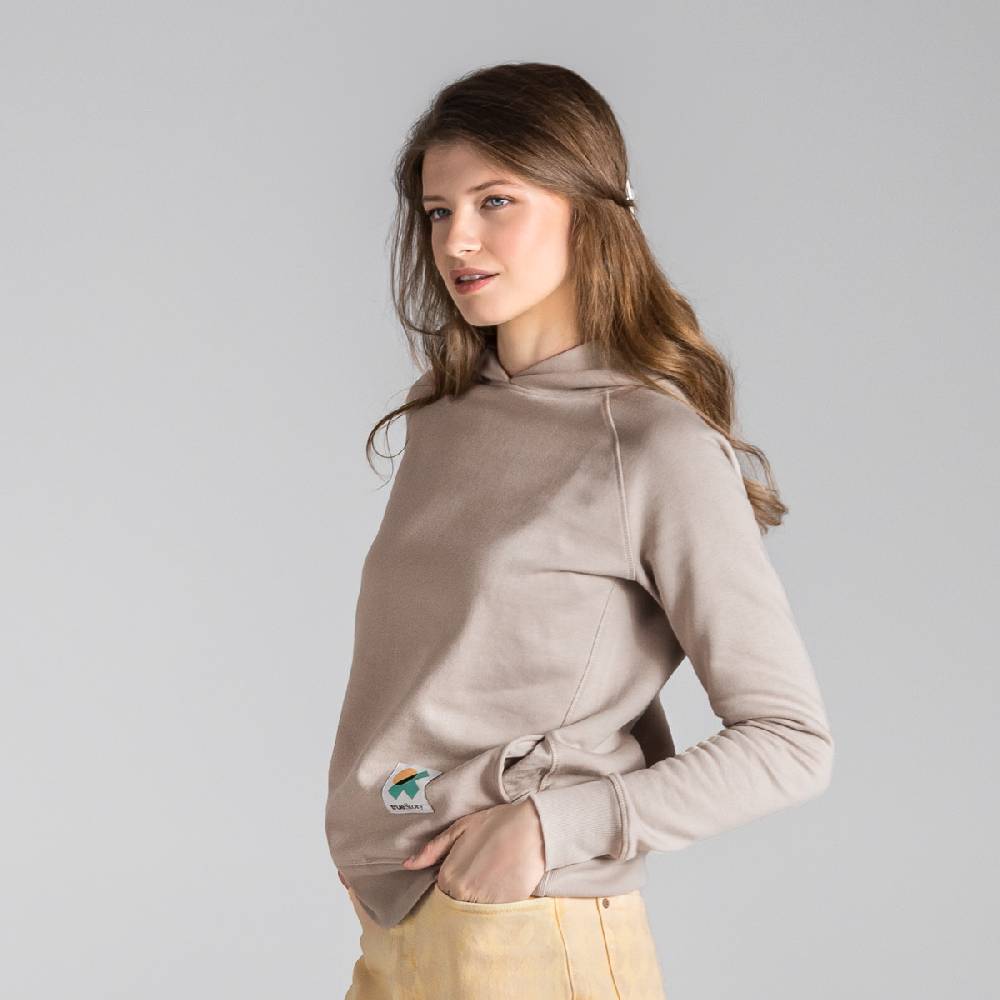 LIVING CRAFTS ANEA - Hoodie - Light Grey Green