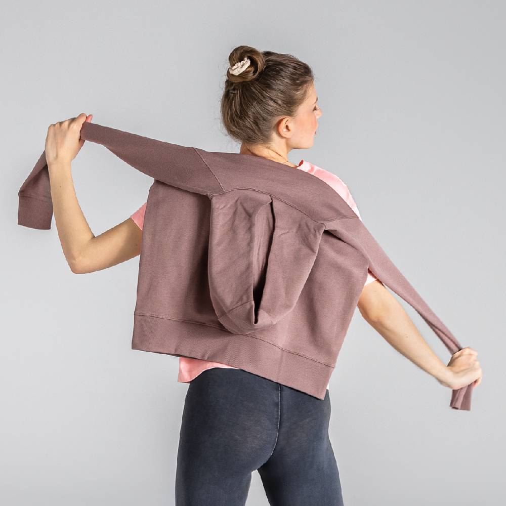 LIVING CRAFTS ANEA - Hoodie - Mauve