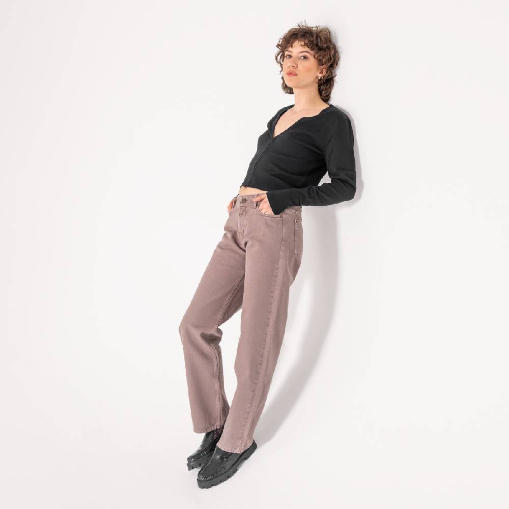 LIVING CRAFTS ANOUK - Color Denim - Mauve