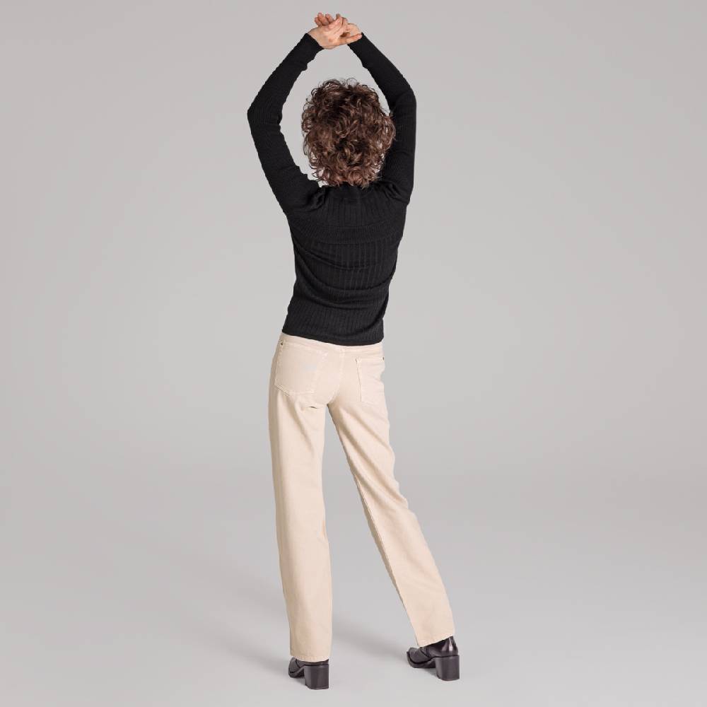 LIVING CRAFTS ANOUK - Color Denim - Offwhite