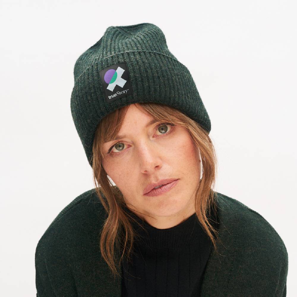 LIVING CRAFTS ASJA - Mütze - Forest Green