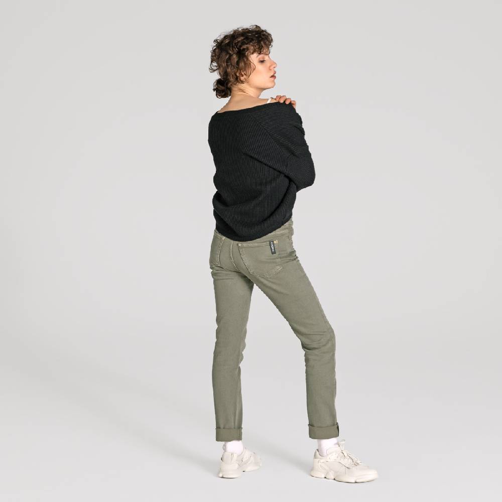 LIVING CRAFTS AVALYN - Color Denim - Khaki