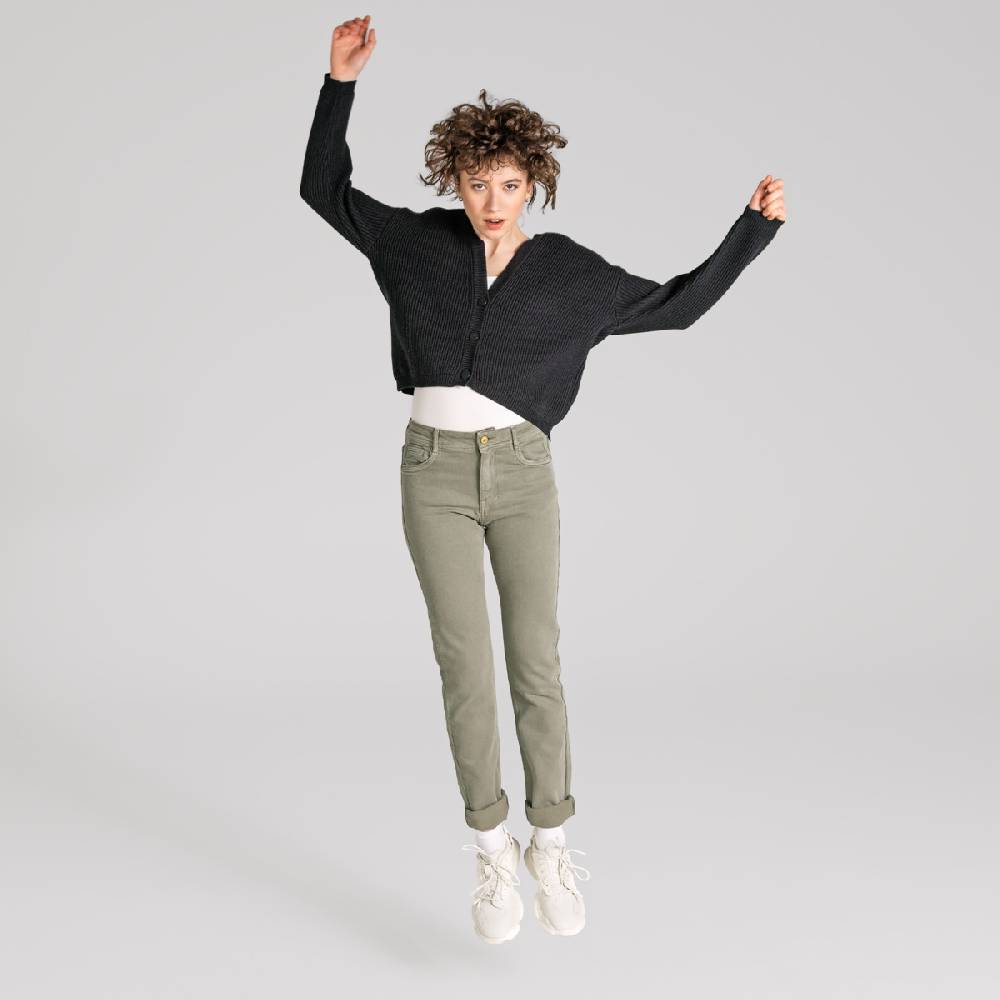 LIVING CRAFTS AVALYN - Color Denim - Khaki