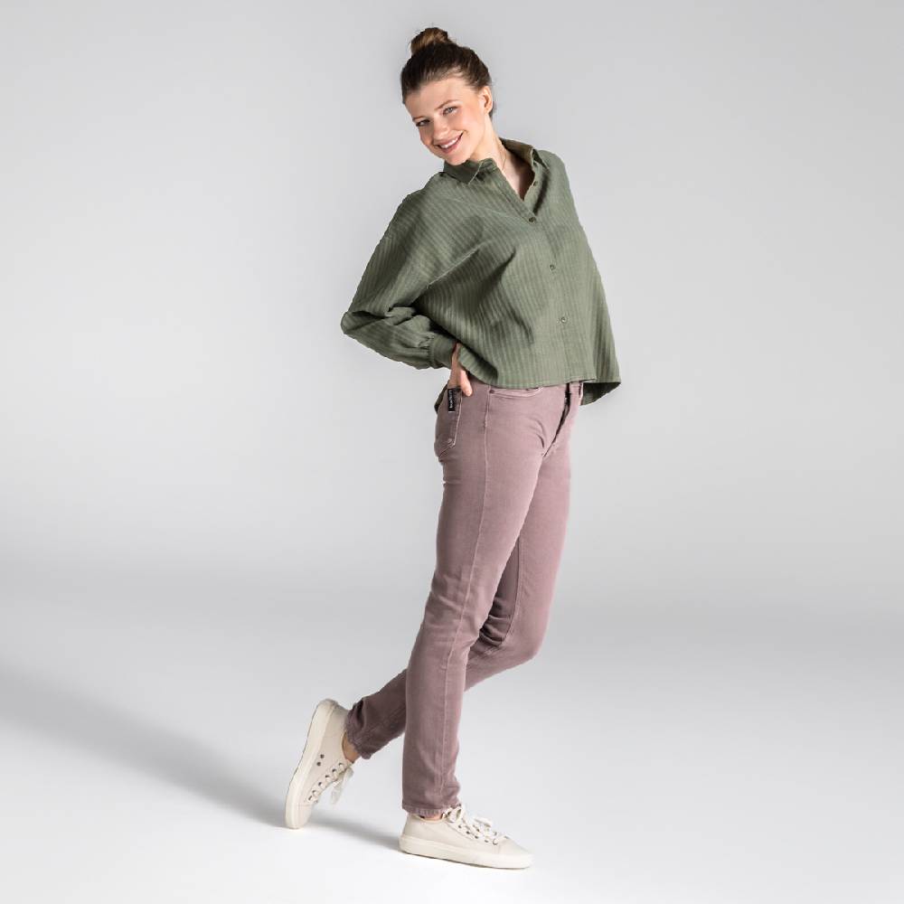 LIVING CRAFTS AVALYN - Color Denim - Mauve