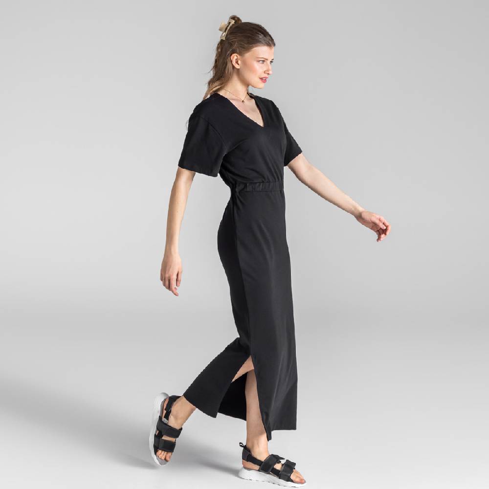 LIVING CRAFTS BAHATI - Kleid - Black