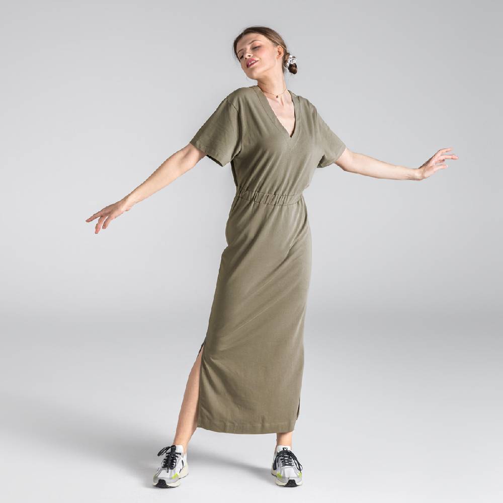 LIVING CRAFTS BAHATI - Kleid - Khaki