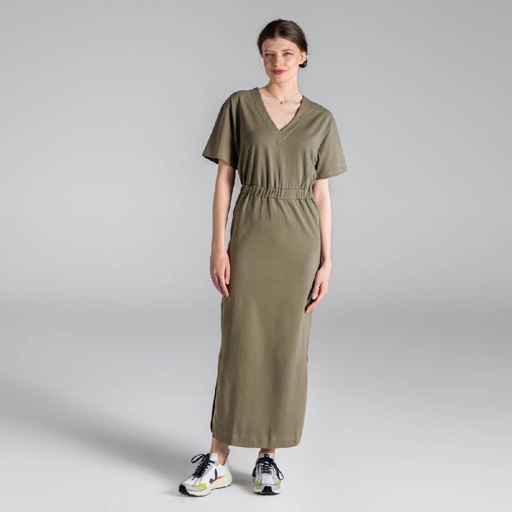 LIVING CRAFTS BAHATI - Kleid - Khaki