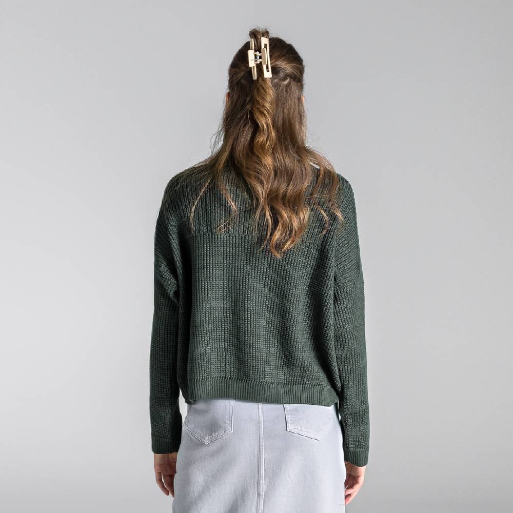 LIVING CRAFTS BEEKE - Pullover - Dark Khaki