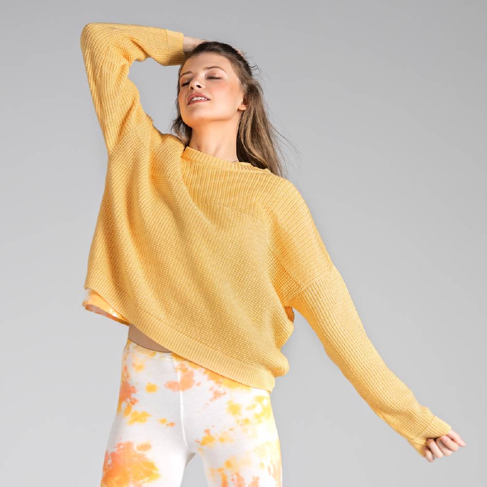 LIVING CRAFTS BEEKE - Pullover - Sunbleached