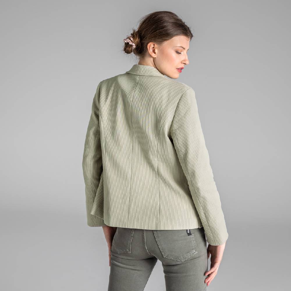 LIVING CRAFTS BEX - Blazer - Salbei