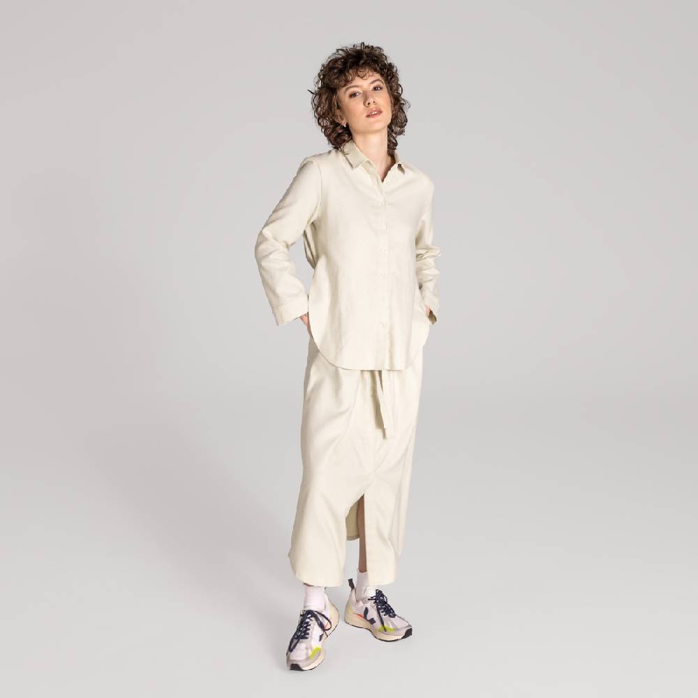 LIVING CRAFTS CHARU - Kleid - Stone Grey