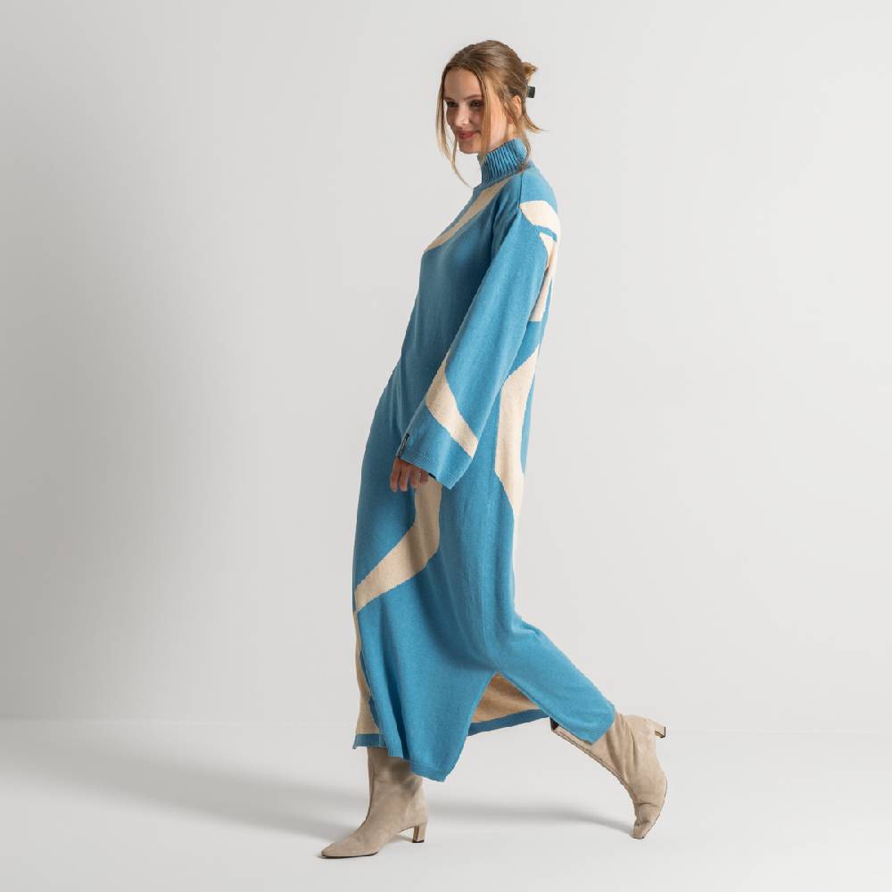 LIVING CRAFTS EELA - Strickkleid - ARTA