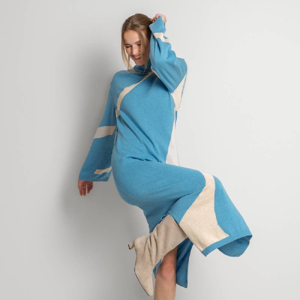 LIVING CRAFTS EELA - Strickkleid - ARTA