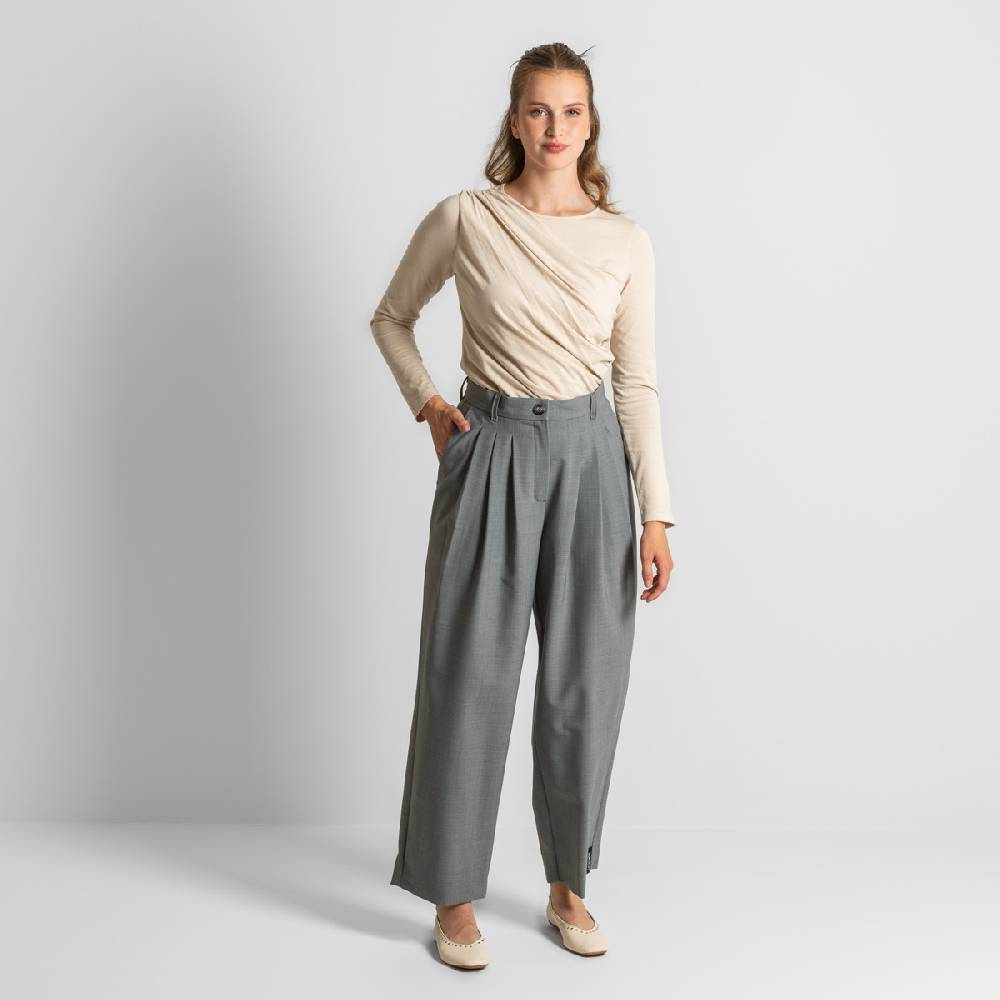 LIVING CRAFTS ELIN - Langarm Shirt - Sand
