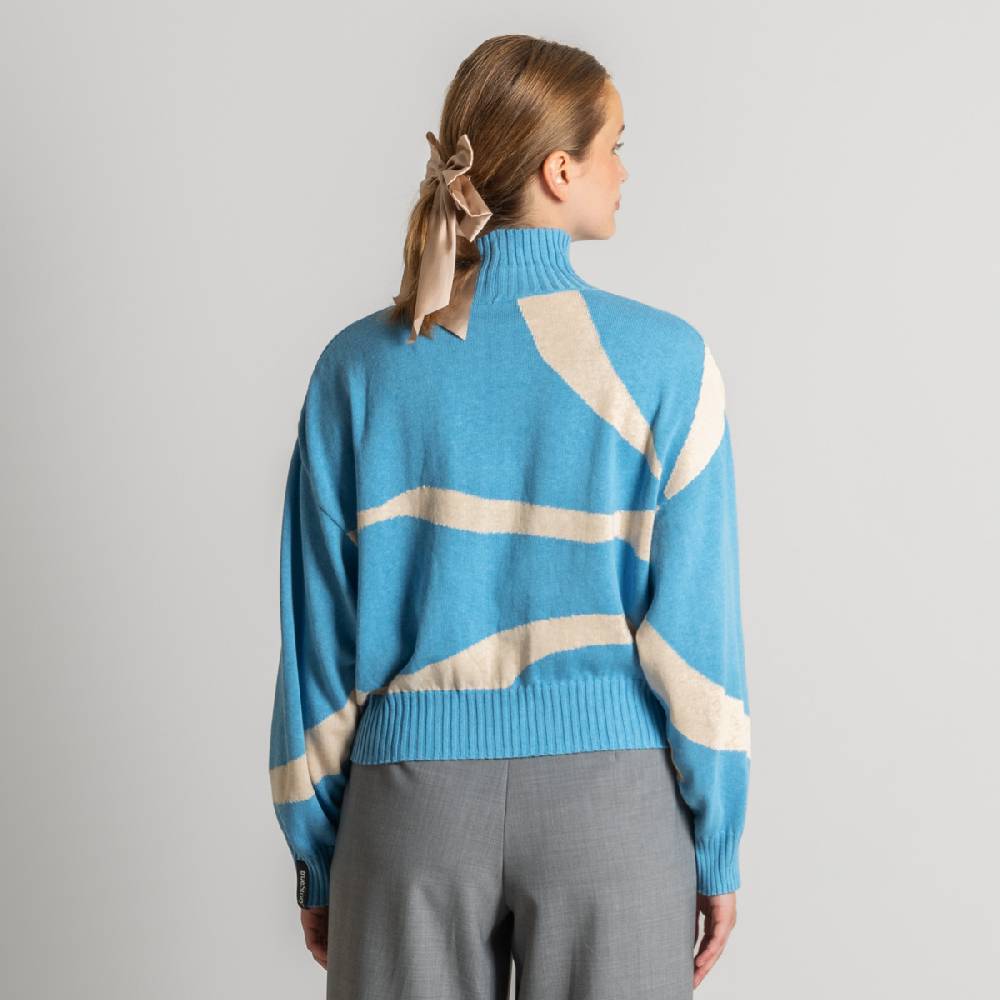 LIVING CRAFTS EUGENIE - Oversized Pullover - ARTA