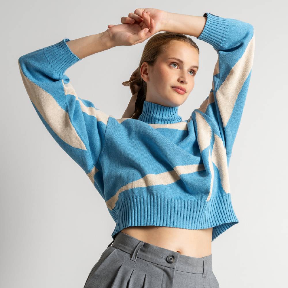 LIVING CRAFTS EUGENIE - Oversized Pullover - ARTA