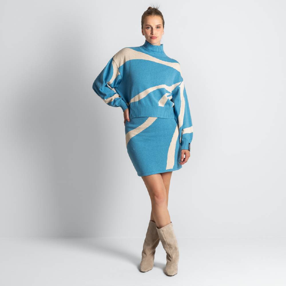 LIVING CRAFTS EUGENIE - Oversized Pullover - ARTA