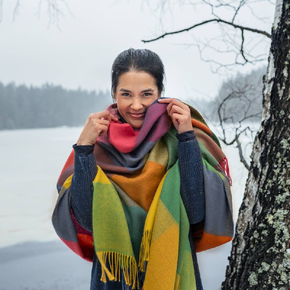 LIVING CRAFTS NORTHERN LIGHTS - Decke - Multicolor