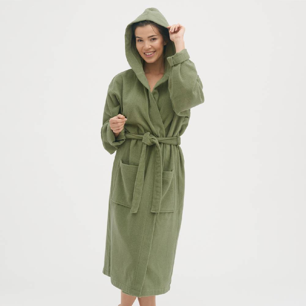 LIVING CRAFTS ORLANDO - Bademantel - Khaki