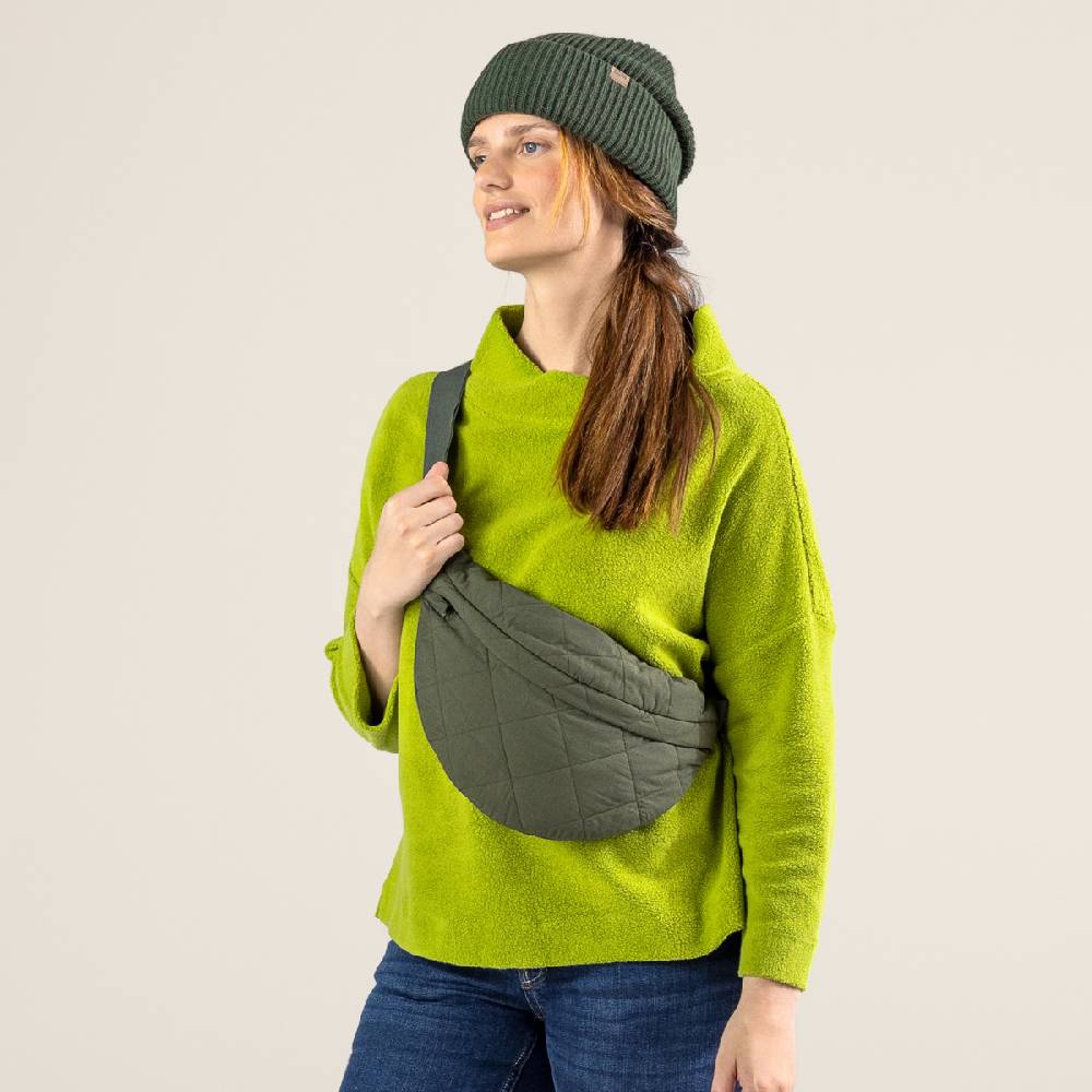 LIVING CRAFTS PEACHES - Hipbag - Dark Olive