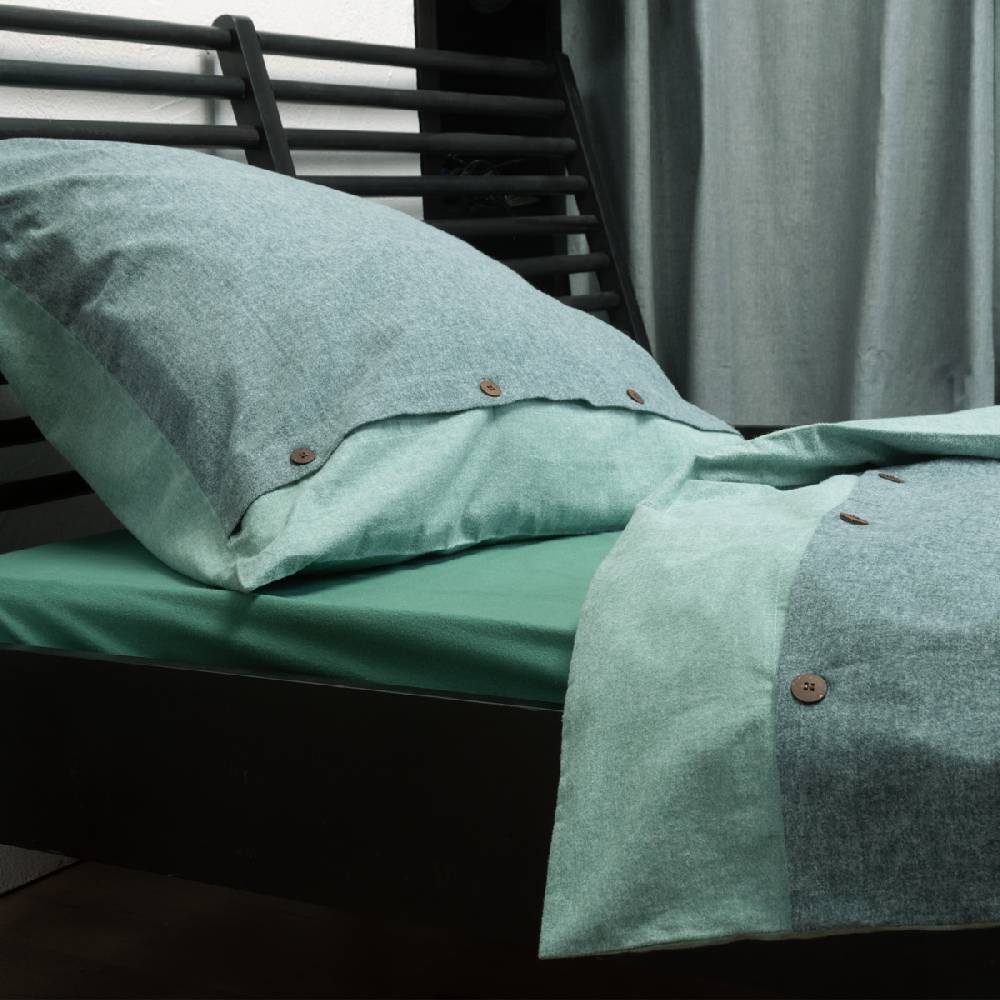 LIVING CRAFTS SARENTINO - Bettwäsche-Set, 2-teilig - Atlantic Sea