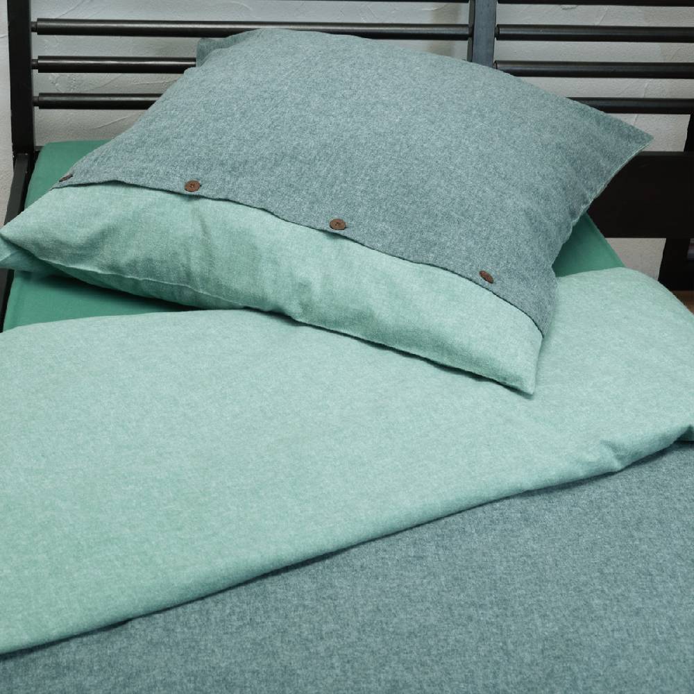 LIVING CRAFTS SARENTINO - Bettwäsche-Set, 2-teilig - Atlantic Sea