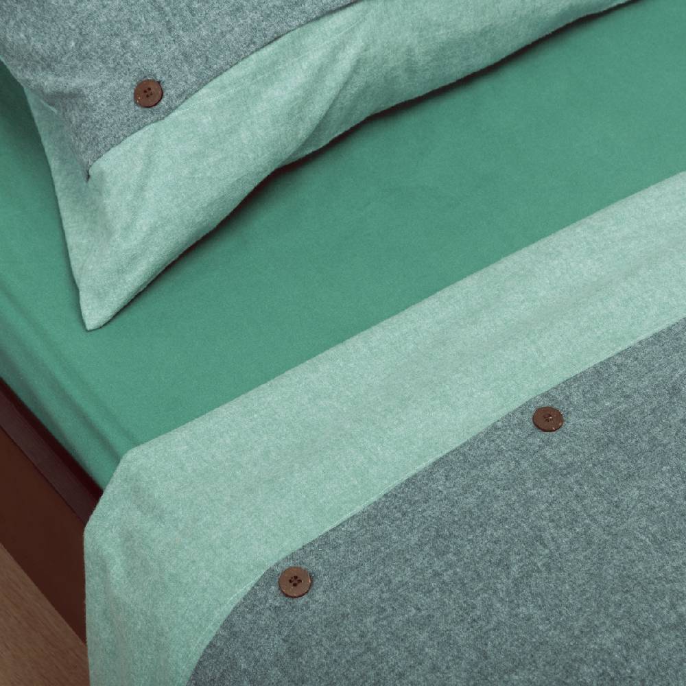 LIVING CRAFTS SARENTINO - Bettwäsche-Set, 2-teilig - Atlantic Sea